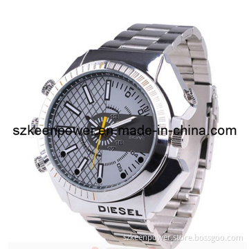 Waterproof 1080p Digital Watch Camera with Night Vision and PC Function